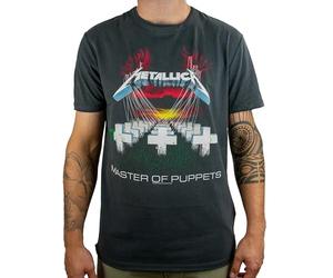 Amplified Master of Puppets Camiseta Manga Corta Hombre (Pack de 1)