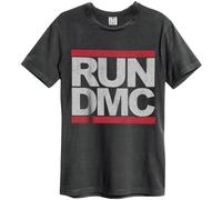 Amplified Men's Vintage Run Dmc T-Shirt XXL-Chest 44-46 Charcoal