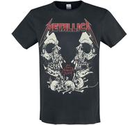 Amplified Metallica Birth School Unisex T-Shirt M Gris Oscuro