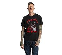 Amplified Metallica-Kill Em All Camiseta, Gris (Charcoal CC), M para Hombre