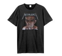 Amplified Metallica Neverland Charcoal T-Shirt M Charcoal