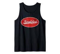 Amplified Minimalist Varsity Style Design Camiseta sin Mangas