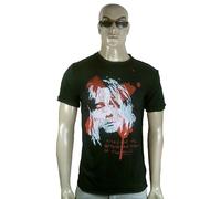 Amplified Official Nirvana Kurt Cobain Rock Star Vintage Agujeros Vip CAMISETA S