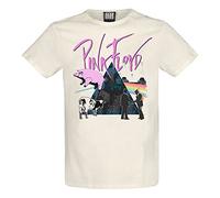 Amplified Pink Floyd Collection - The Greats Hombre Camiseta Beige M 100% algodón Regular