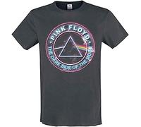 Amplified Pink Floyd Neon Dark Side of The Moon T-Tshirts Camisetas y Tops(X-Large)