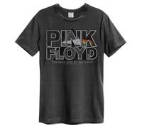 Amplified Pink Floyd Space Pyramid Unisex Charcoal T-Shirt