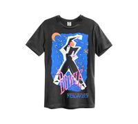 Amplified Serious Moonlight Camiseta David Bowie Adulto Unisex XL Carbón