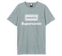 Amplified Supersonic - Camiseta para adulto, azul, L