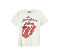 Amplified The Rolling Stones Vintage Tongue T Shirt XXL White