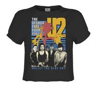 Amplified Top Crop Bullet The Blue Sky U2 para Mujer (GD2690)