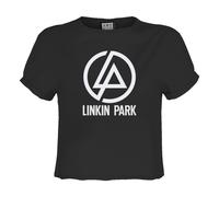Amplified Top Crop Circle Logo Linkin Park para Mujer (GD2371)