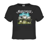 Amplified Top Crop Collide With The Sky Diseño Pierce The Veil para (GD4084)