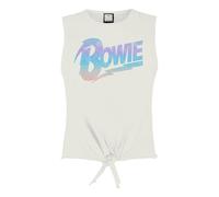 Amplified Top Crop David Bowie de Vintage para Mujer (GD1717)