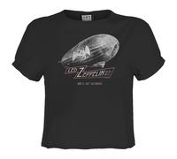 Amplified Top Crop Dazed And Confused Led Zeppelin para Mujer (GD1888)