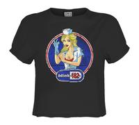 Amplified Top Crop Enema Of The State Diseño Blink 182 para Mujer (GD4166)