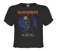 Amplified Top Crop Fear Of The Dark Iron Maiden para Mujer (GD2977)