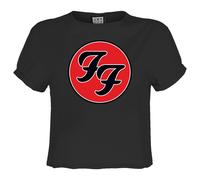 Amplified Top Crop Foo Fighters para Mujer (GD2727)