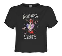 Amplified Top Crop Hackney Diamonds The Rolling Stones para Mujer (GD1526)