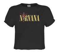 Amplified Top Crop In Utero Nirvana para Mujer (GD994)