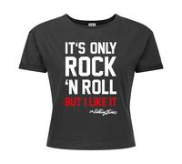 Amplified Top Crop It's Only Rock N Roll Diseño The Rolling Stones (GD4239)