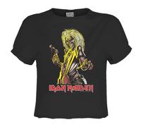 Amplified Top Crop Killers Iron Maiden para Mujer (GD2949)