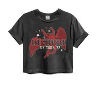 Amplified Top Crop Led Zeppelin Icarus para Mujer (GD139)