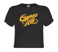 Amplified Top Crop Script Cypress Hill para Mujer (GD2928)
