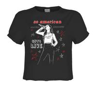 Amplified Top Crop So American Diseño Olivia Rodrigo para Mujer (GD3001)