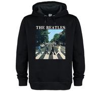 Amplified Unisex Adult Abbey Road The Beatles Hoodie L Black