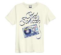 Amplified Unisex Adult Audio A T-Shirt L Vintage White
