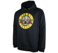 Amplified Unisex Adult Drum Guns N Roses Hoodie (XXL) (Black)