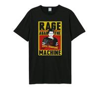 Amplified Unisex Adult Evil Empire Rage Against the Machine T-Shirt XXL Black