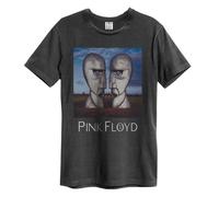 Amplified Unisex Adult The Division Bell Pink Floyd T-Shirt S Charcoal