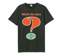 Amplified Unisex Adult What´s The Story Oasis T-Shirt L Charcoal