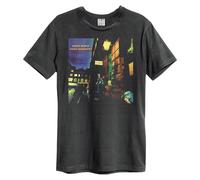 Amplified Unisex Adult Ziggy Stardust David Bowie T-Shirt XXL Charcoal