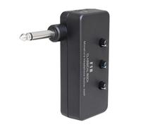 Amplifier, Guitar Amplifier, Portable Recording Guitar Speaker Tool, Ideal para Beginners Adults Home Studio Stage Small Gig, 3,35 x 3,35 pulgadas Black 1 pieza Compact ABS