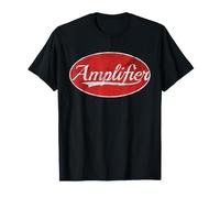 Amplifier Music Guitar Player Varsity Style Camiseta