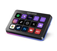 AmpliGame FIFINE - Controlador de transmisión con 15 teclas macro, teclado de transmisión para OBS/Twitch/YouTube/Streamlabs, teclado de acceso directo para Mac y PC