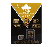 Amplim Tarjeta TF 32GB Micro SD Plus Adaptador. Tarjeta de memoria MicroSD de 32GB (100MB/s 667X V10 A1 Clase 10 U1 UHS-I) Tarjeta MicroSDHC para teléfono celular, Tablet, Cámara, Fire, GoPro, Nintendo, Dashcam, DJI, LG