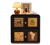 Amplio Espacio de Almacenamiento, mesitas de Noche Minimalistas, mesas al Lado del Dormitorio y la Sala de Estar, y Varios armarios al Lado del Estudio(B,50cm(19.7inch))