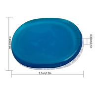 Amplios de Tambor, Moongels para Tambores Padres de Mudo Mude Mude Gel Kit Silenciamiento Tambor Silencia Pasta Silenciamiento Ranura con 6 Piezas Kit Silenciador Transparente Gel Transparente para