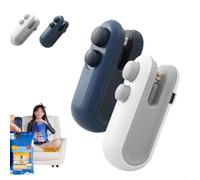 Ampltulastd Bag Sealer, Easilyous Bag Sealer, 2 in 1 Bag Sealer & Cutter, Mini Home Sealing Machine for Plastic Bags Snacks Storage (MIX)