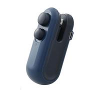 Ampltulastd - Sellador de bolsas, mini sellador recargable USB-C 2 en 1, pequeño, portátil, bolsa de plástico, máquina de sellado térmico para una frescura y sabor duraderos (azul)