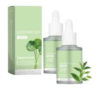 Ampolla de árbol de té Exosome Cica, sueros de exosomas de 30 ml con ampolla de Centellas, aceite para la piel que hidrata y calma para pieles sensibles (2PCS)