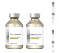 Ampolla de Colágeno con Esencia de Péptidos de Seda, esencia de colágeno coreana, suaviza las arrugas, mejora la elasticidad y deja la piel más firme, suave e hidratada.