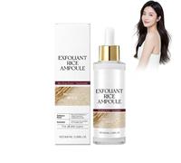 Ampolla Exfoliante de Arroz Blanco y Negro - Exfoliante Facial y Corporal Profesional, Elimina Células Muertas, suaviza las arrugas para todo tipo de piel, Hidrata y Renueva la Piel