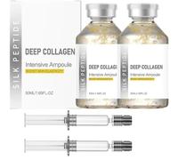 Ampolla intensiva de colágeno de colágeno y seda, suero de colágeno para la cara, reafirmante y reafirmante, alisa las líneas finas, sérum facial hidratante para pieles jóvenes (2)