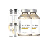 Ampolla intensiva reafirmante con péptidos de seda, reafirma y levanta, esencia coreana, 50 ml/1 ampolla,2pcs