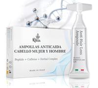 Ampollas Anticaida Cabello Mujer y Hombre Ritalia® Tratamiento capilar natural con serum y locion Fortalecedora contra la Caída del Pelo | Ampollas para Alopecia, Crecimiento y Cuidado capilar