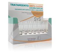 Ampollas Anticaída del Cabello 24 unidades SYS. Estimulan el crecimiento del pelo. Con extractos de Soja y Trigo. Natural y Vegano.